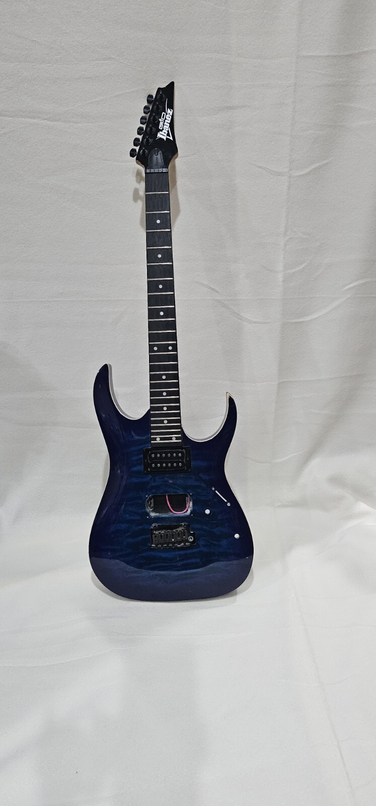 Ibanez 6 String SolidBody Electric Guitar, Blue (GRX70QATBB)(Missing