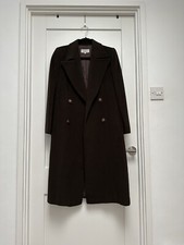 Valentino Miss V Chocolate Camel Coat - Brown - Uk 10