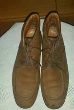 Stivali uomo vintage ETNOS Ugorossetti stivali stringati vera pelle marrone Eu:43,5 