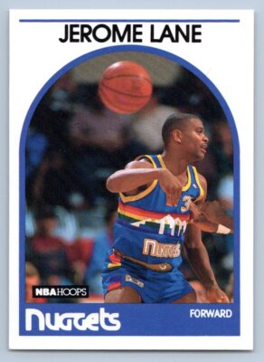 1989 Jerome Lane #201 Denver Nuggets