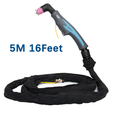 50/60 Amp SG55 WSD60 Air Plasma Cutter Cutting Torch Gun 16Feet & 5M Pilot Arc