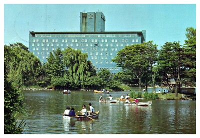 Sapporo Park Hotel from Nakajima Park in Sapporo Hokkaido Japan Postcard