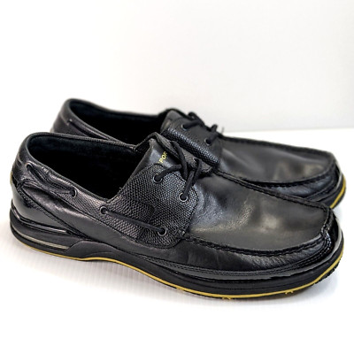 Rockport Schooner Black Loafers Size 12M Casual or Dress Gift Shoes