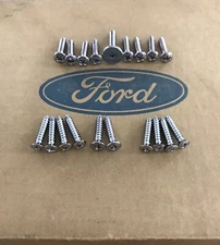 1967-1972 Ford F100 F250 F350 Headliner Sun Visor Stainless Hardware Kit