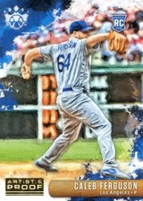 2019 PANINI DIAMOND KINGS SP ARTIST PROOF PARALLEL ROOKIE RC CALEB FERGUSON 131