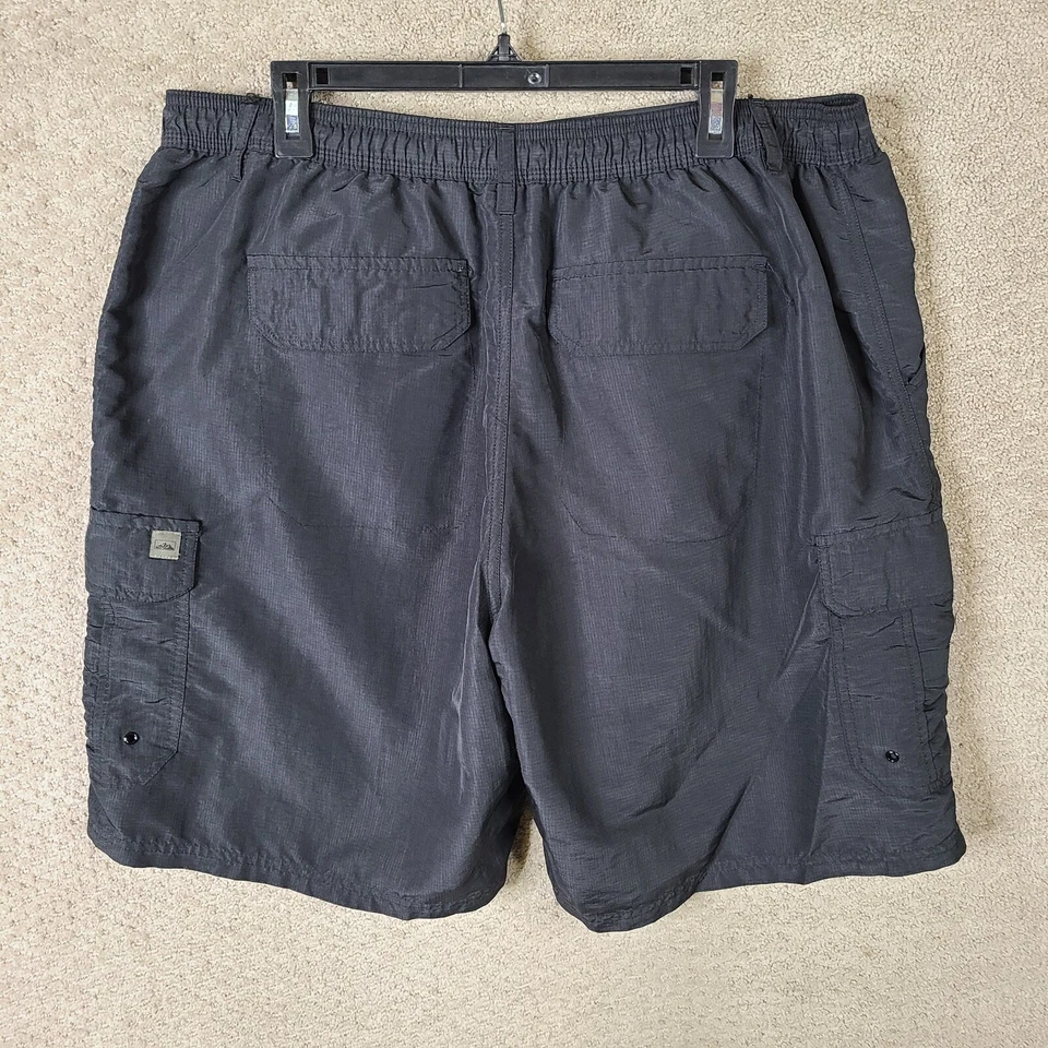 Pantalones Cortos Northwest Territory Para Hombres XL Negro Nylon Carga Ripstop Aire Libre Senderismo Foto 2 de 4