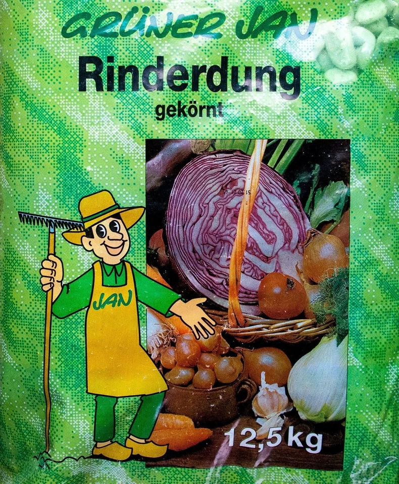 12,5kg Pellets Rinderdung Rindermist Kuhmist Stalldung Dünger Gartendünger Dung - Bild 2 von 2