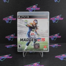 Madden NFL 15 PS3 PlayStation 3 Complete - 1YR Warranty Excellent