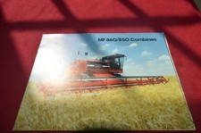 Massey Ferguson 860 850 Kombinieren Dealer's Brosch&uuml;re Rcoh ver4