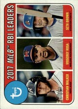 2018 Topps Heritage Minor League Brown /  Rosa / Walker #194