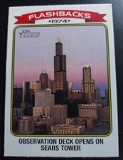 2023 Topps Heritage News Flashbacks NF-1 Sears Tower NM-MT 