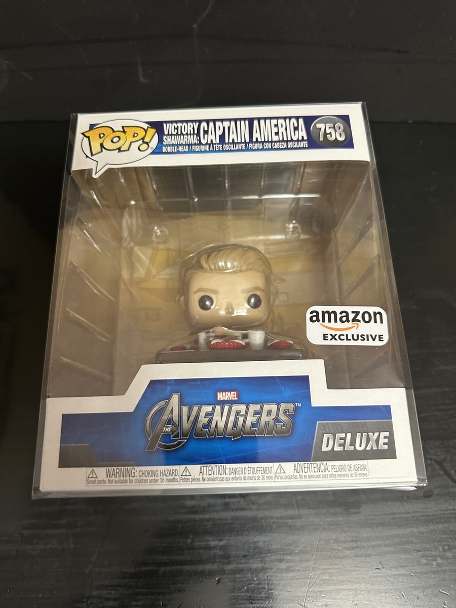 Funko POP! Deluxe Marvel Victory Shawarma Captain America