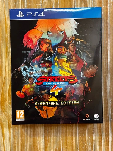 PS4 Streets Of Rage 4 Signature Edition SEALED IN BOX 2020