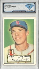 1952 Topps DON LENHARDT #4 💎 DSG 4 VG/EX