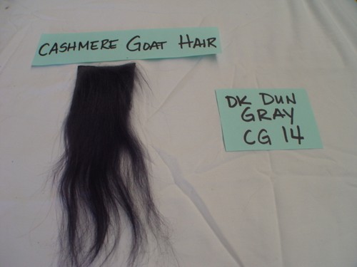 CASHMERE GOAT STREAMER HAIR (Custom Dyed) Streamer Haar Fliegenbinden FARBE WÄHLBAR - Bild 20 von 30