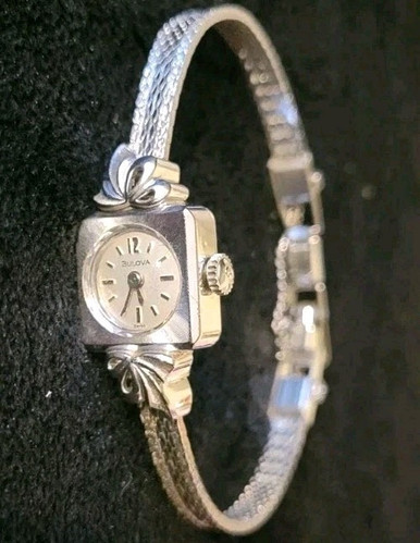 Schöne glänzende, Vintage 1968 Bulova First Lady "H" Uhr (ungetestet) - Bild 1 von 20