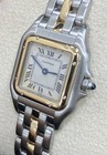 Cartier Panthere SM 1 Row Two-tone Quartz Used Wristwatch