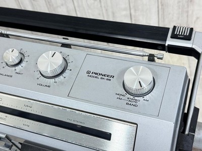 PIONEER SK-95 Vintage Boombox Radio Cassette Player Japan PIONEER SK-95 Vintage Boombox Radio Cassette Player Japan