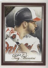 2019 Topps Gallery Canvas Wood Trey Mancini #95 9hx