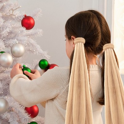 Haare Zopf Extensions Pferdeschwanzerweiterung Pferdeschwanzhaarerweiterung