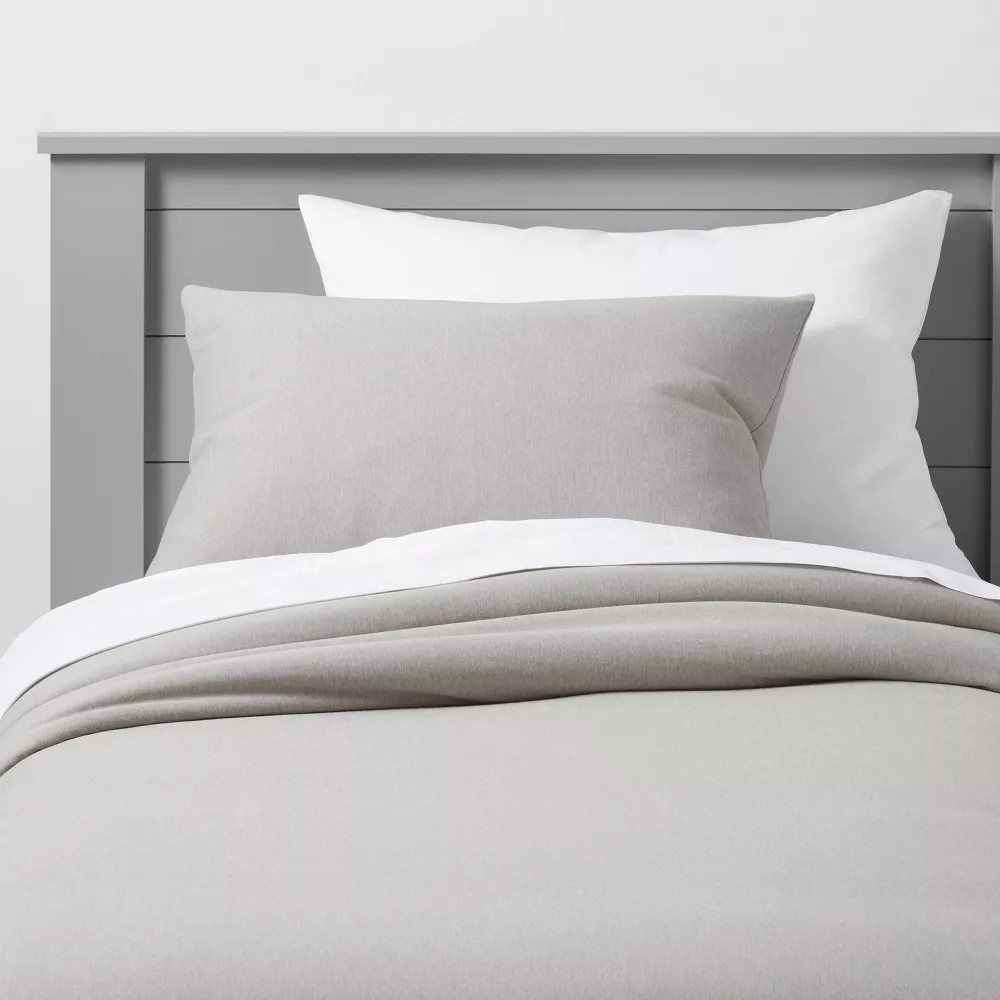 Детский пододеяльник из плотного трикотажа джерси Queen Серый - Pillowfort 2490₽