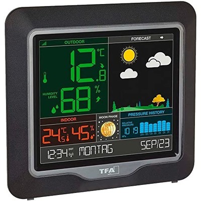 TFA Dostmann Season Funk-Wetterstation 35.1150.01 mit Außensensor