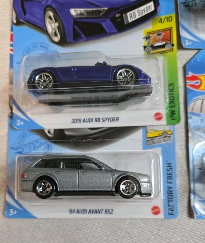 Hot Wheels|Fresco de fábrica|Audi RS 6|Rs2|R8 Spyder | Lote/4 Foto 4 de 4