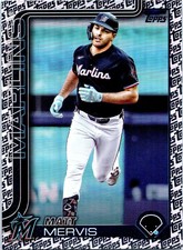2025 Topps Update #US68 Matt Mervis Topps Logo Foil