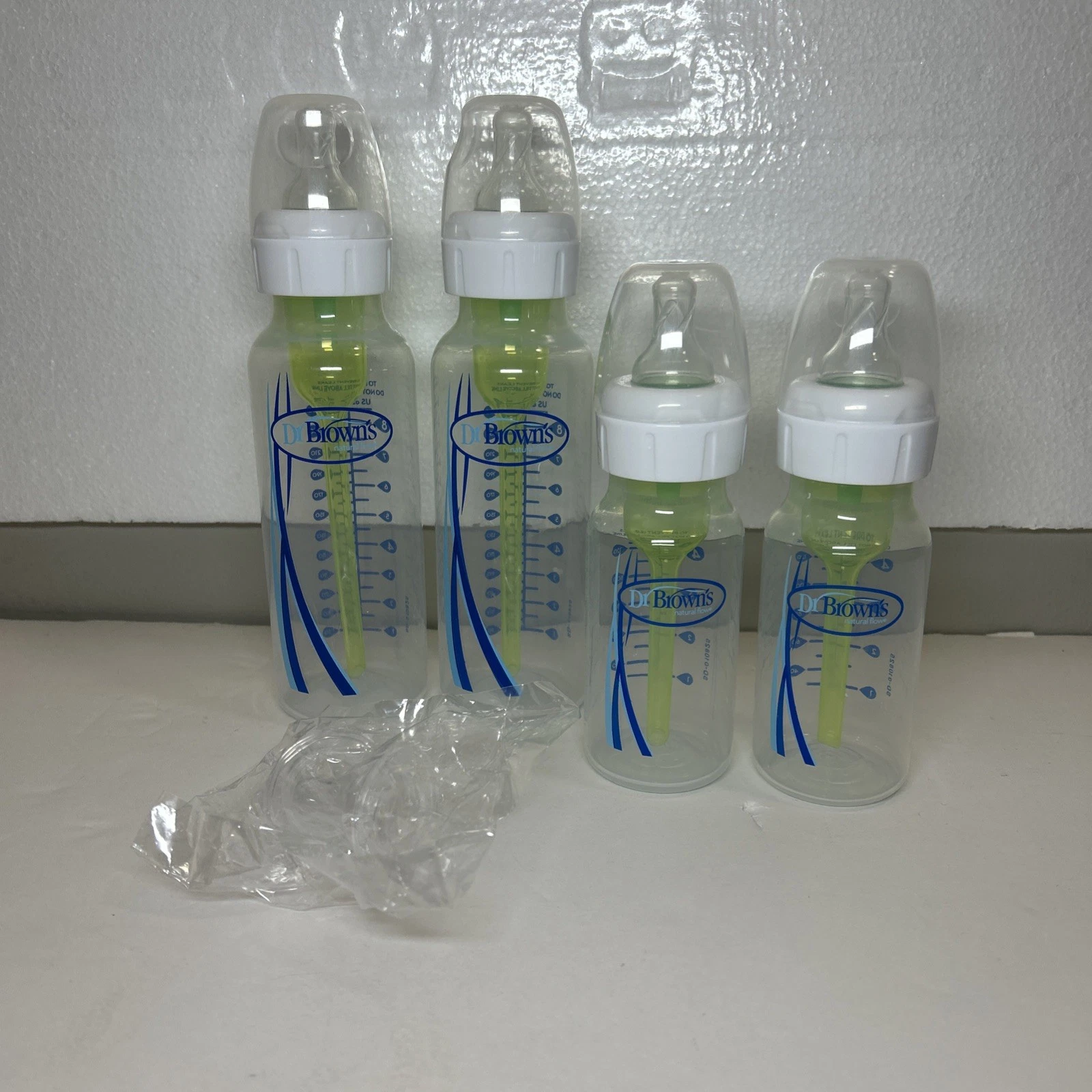 Dr.Browns Level 1 natural flow anti-colic wide neck bottles SKU 1393