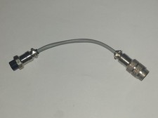 Yaesu 8 Pin Round To Cobra Galaxy 4 Pin Round Mic Adapter - NEW