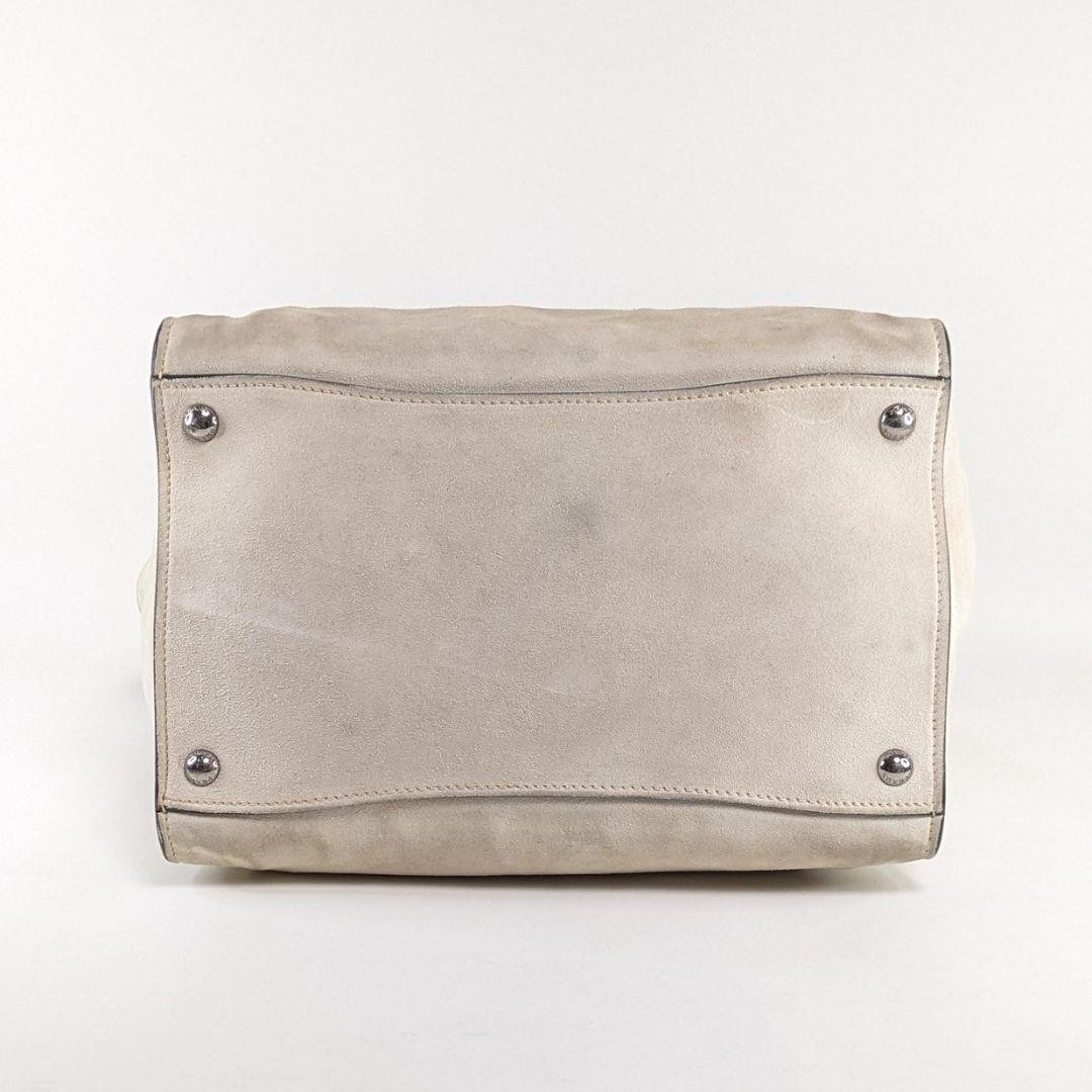 PRADA Handbag Shoulder Tote Bag Suede 2way thumbnail 5