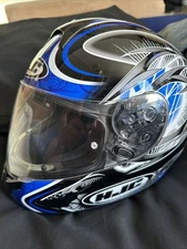 HJC CL-16 Motorcycle Snowmobile ATV Full Face Helmet Clear Shield Size XL