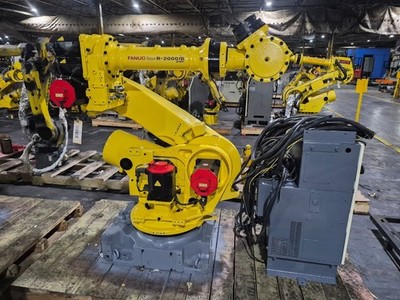 FANUC R-2000iB/210F Complete w/ R-30iB Controls USED