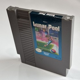 Cartucho NES Lunar Pool (Nintendo Entertainment System, 1987) SOLO
