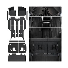 Floor Mats Set for 2022-2025 2026 Kia Carnival Gas Only , All Weather TPE Ba...