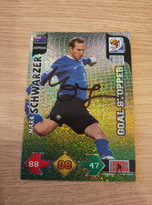 Genuine Hand Signed Mark Schwarzer Australia Panini 2010 World Cup Card