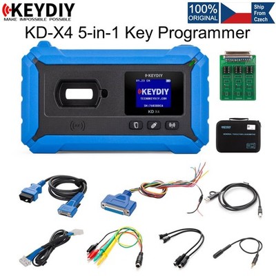 KEYDIY KD-X4 5-in-1 Key Progarmmer Combines KD Max, KD Mate and KD Mini Prog