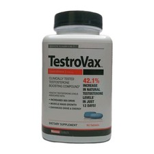 Novex Biotech TestroVax Increase Muscle Mass Growth  Energy Drive 90 Tabs