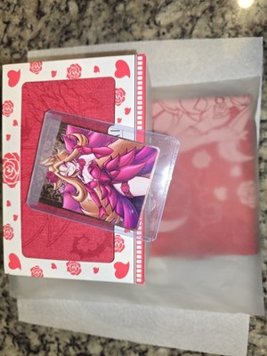 TSX1 Team Samurai Red Rose Deck Box and Premium 2 Player Cloth and Field Center