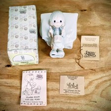 Precious Moments "I'll Play My Drum For Him" Figurine 1982 E-2360 Box & Tags New Precious Moments "I'll Play My Drum For Him" Figurine 1982 E-2360 Box & Tags New