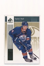 2011-12 SP GAME USED GOLD TAYLOR HALL #36 029/100