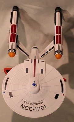 USS Enterprise NCC-1701 Multicolor 3D Printed Model, 18 Inch Star Trek TOS