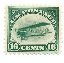 Scott# US C2 - Curtiss Jenny - 1918 - MNH - Original Gum