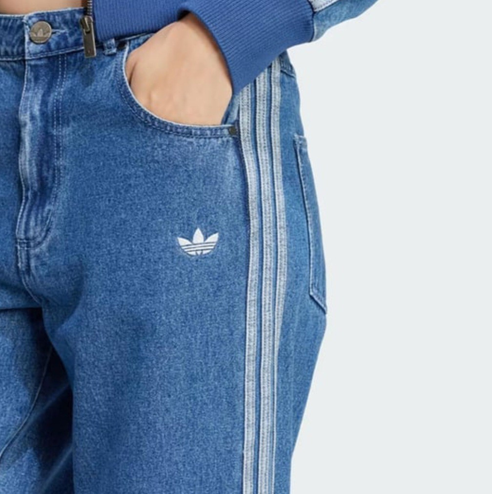 ADIDAS Originals Adicolor Denim 3-Stripes Firebird Pants ADIDAS Originals Adicolor Denim 3-Stripes Firebird Pants