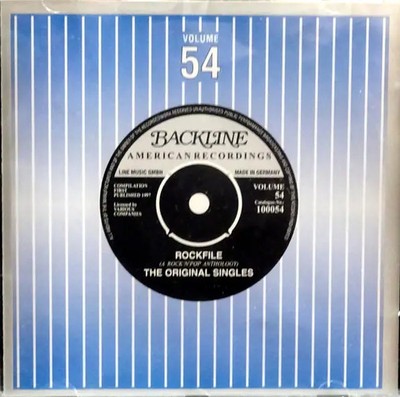 CD The Platters, Joe Jones, Inez Foxx Rockfile Volume 54 Backline