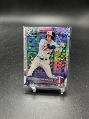 Walker Jenkins Prospect 2025 Bowman X-Fractor Refractor Parallel #BCP-1 Twins