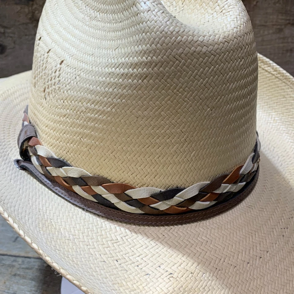 Stetson, Roadrunner, Bryant Finish, The Billy Kidd, Straw Cowboy Hat - Image 4 of 4