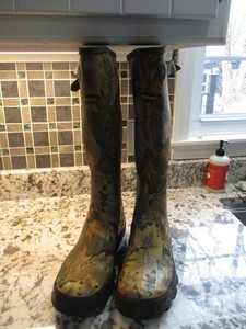 LaCrosse Men's 18" Burly Classic Hunting Boot OD Green Size 11 Pre-Owned