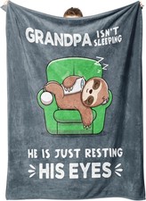 Funny Christmas Grandpa Gifts, Birthday Gifts for Grandpas, Grandpa is Not Sleep