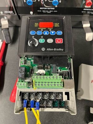 Allen-Bradley PowerFlex 40 AC Drive Variable Frequency Drive (VFD). Used